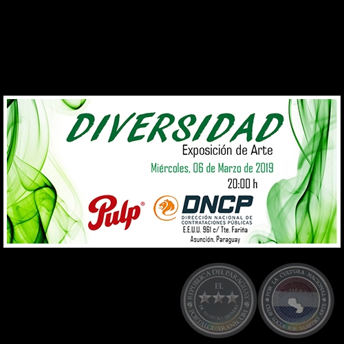 Diversidad - Muestra de Artes Visuales - Mircoles 6 de marzo de 2019